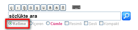 kelime ara