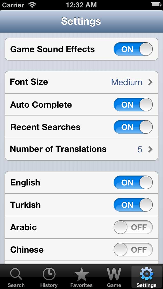 Sesli Sozluk iPhone Screenshot 5